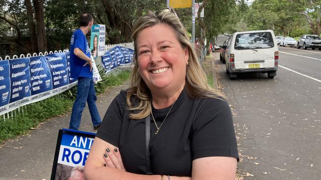 Leesa Feilen voted in the Lane Cove electorate.