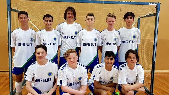 Melbourne Brasil Futsal Academy’s under-15s