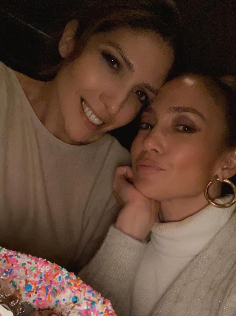 Lynda (left) calls JLo her ‘original BFF’.