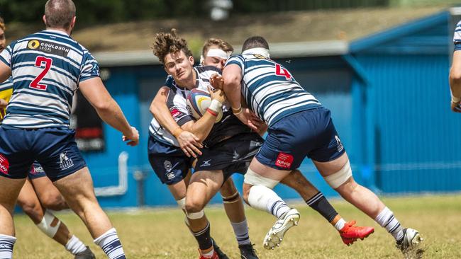 Souths and Brothers in Colts 1 rugby union at Crosby Park - Picture: Richard Walker