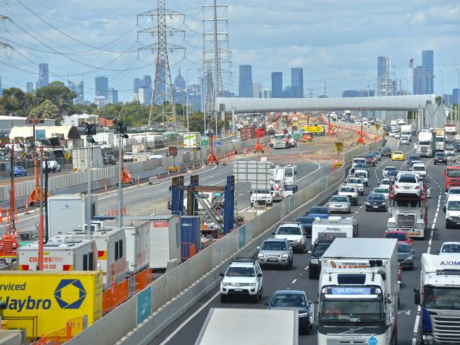 The West Gate Tunnel is now expected to open in late 2025 – three years behind schedule. Pictures: Craig Hughes