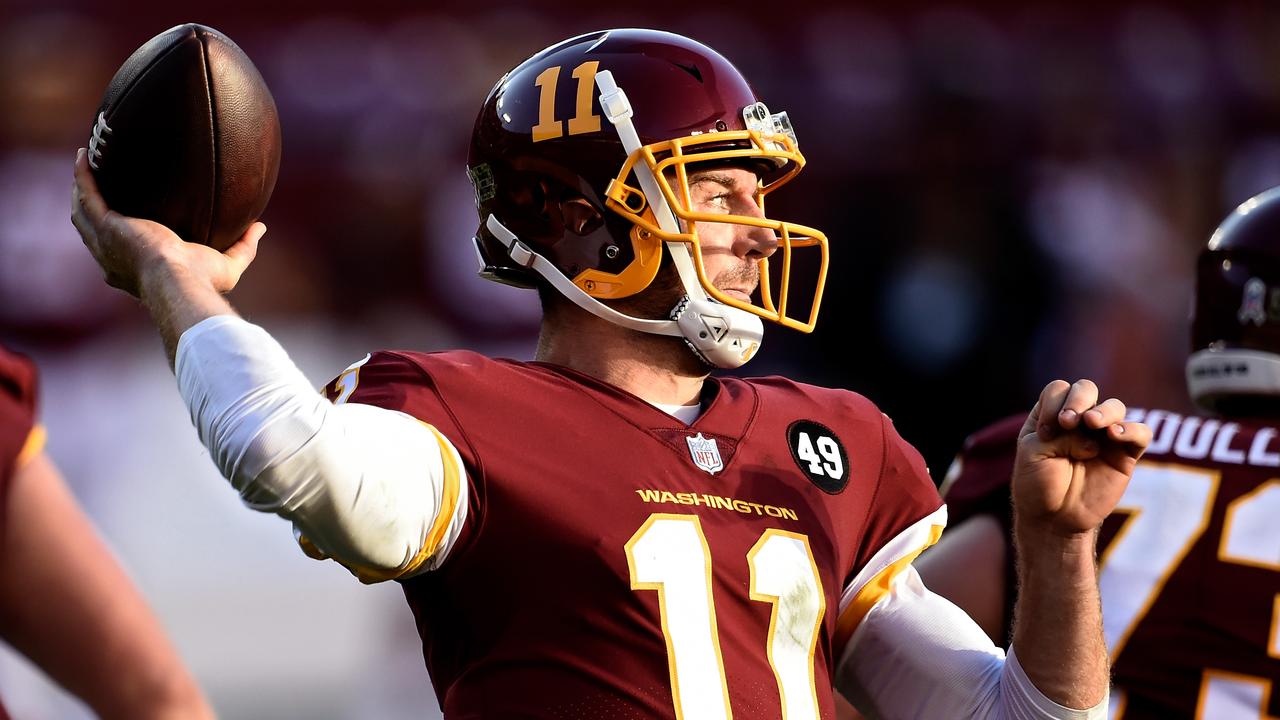 Alex Smith starred in his first start since the injury. (Photo by Greg Fiume/Getty Images)