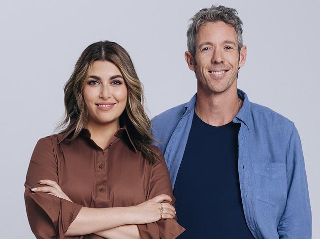 Sharnelle Vella and Bob Murphy will host ABC radio Melbourne breakfast in 2025.Picture: Supplied/ABC