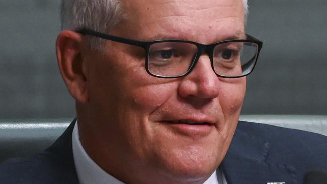 CANBERRA, AUSTRALIA - NOVEMBER 8: Scott Morrison MP during Question time at Parliament House in Canberra. Picture: NCA NewsWire / Martin Ollman