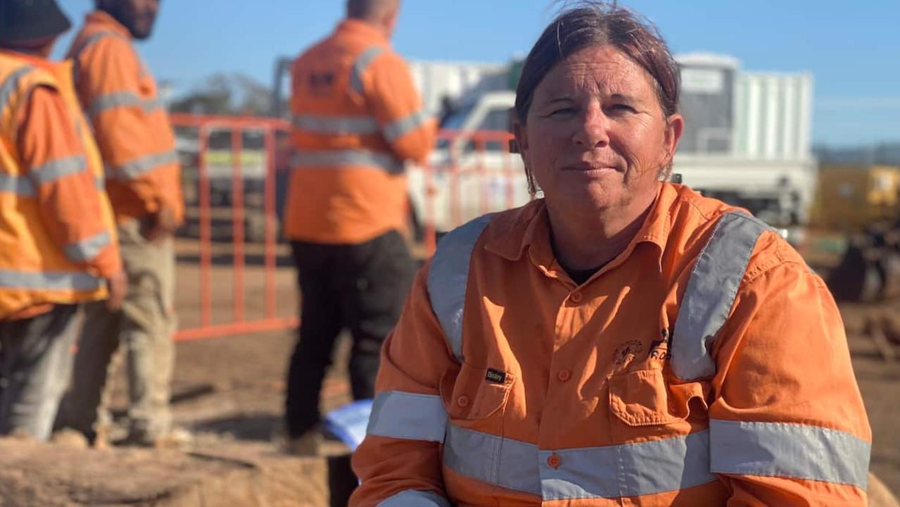 Alison Harvey at the Riverlea site. Source: Supplied / NITV/SBS