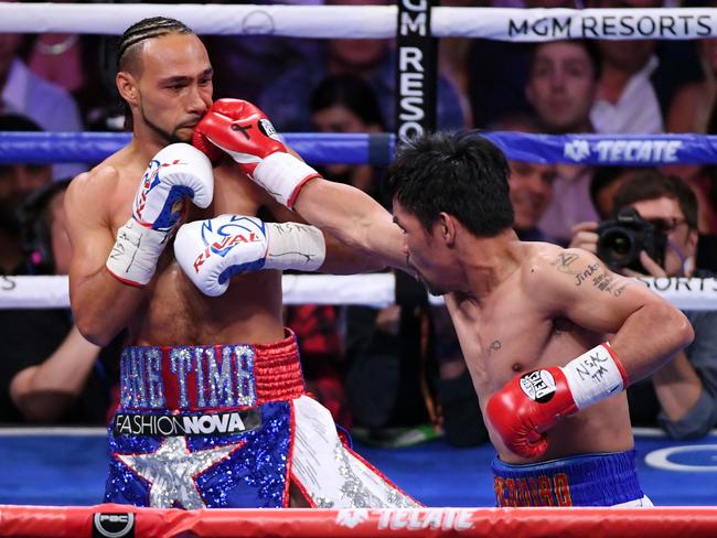 Keith Thurman has only lost to Manny Pacquiao. Picture: Ethan Miller/Getty Images