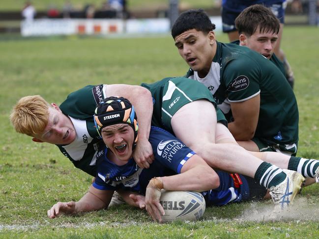 RyanHyde scores for Brothers. Picture Warren Gannon Photography