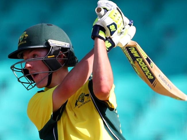 Steve Waugh’s son Austin is one of Australia’s most talented young cricketers. Photo: Gregg Porteous