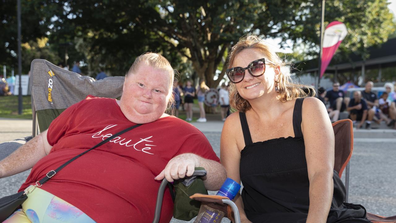 Lunar New Year celebrations at Caboolture. Belinda Finnen and Shirelle Bissell, of Caboolture. Picture: Dominika Lis