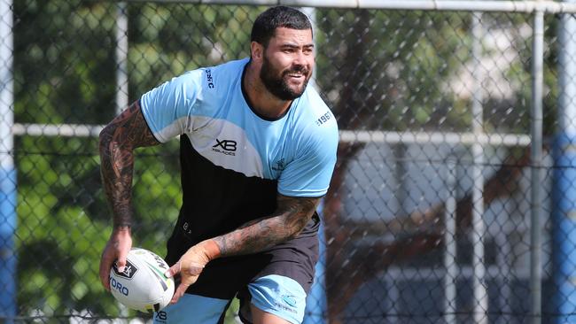 Cronulla aren’t letting Fifita go. For now. Photo: Richard Dobson