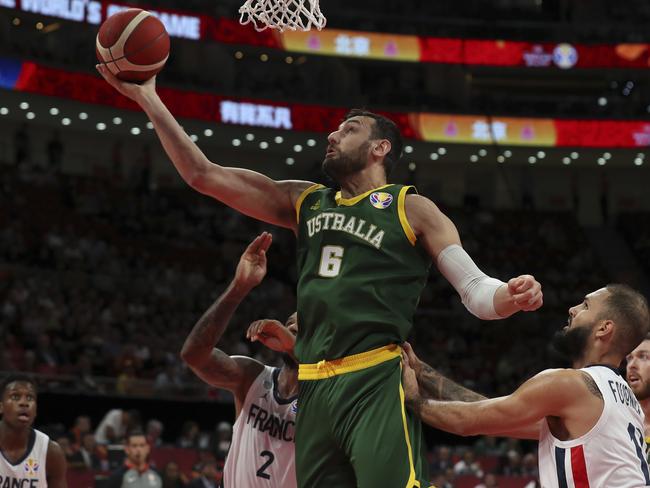 Bogut won’t be going to the Olympic Games – if they go ahead. Picture: AP