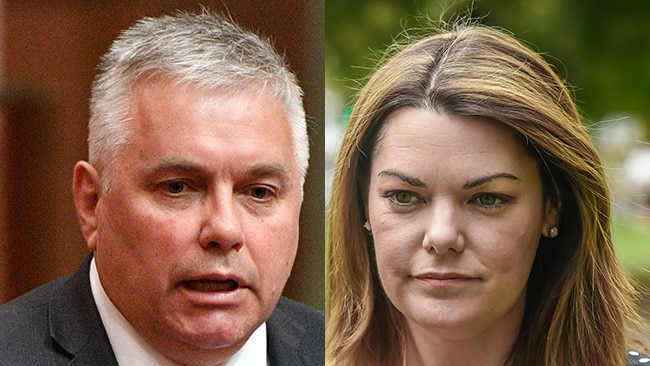 South Australian senators, Centre Alliance’s Rex Patrick and Greens’ Sarah Hanson-Young.