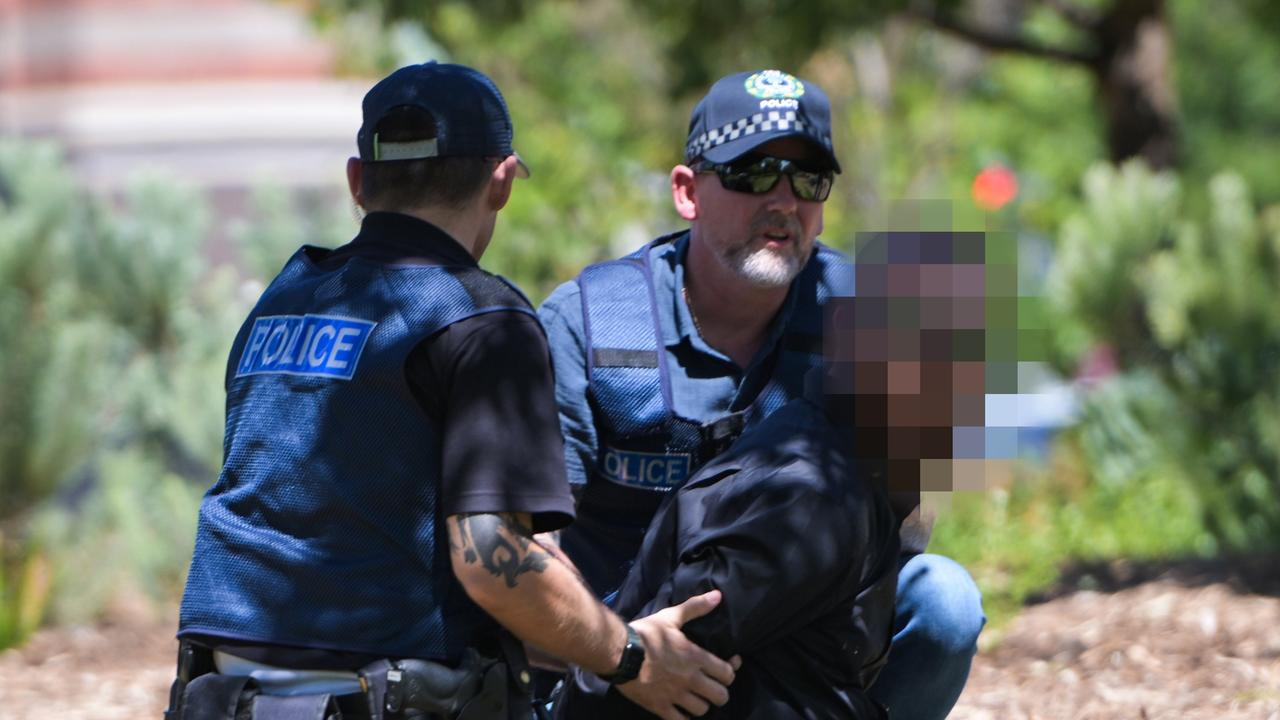 Arrests made as alleged neo-nazis disrupt Aus Day march