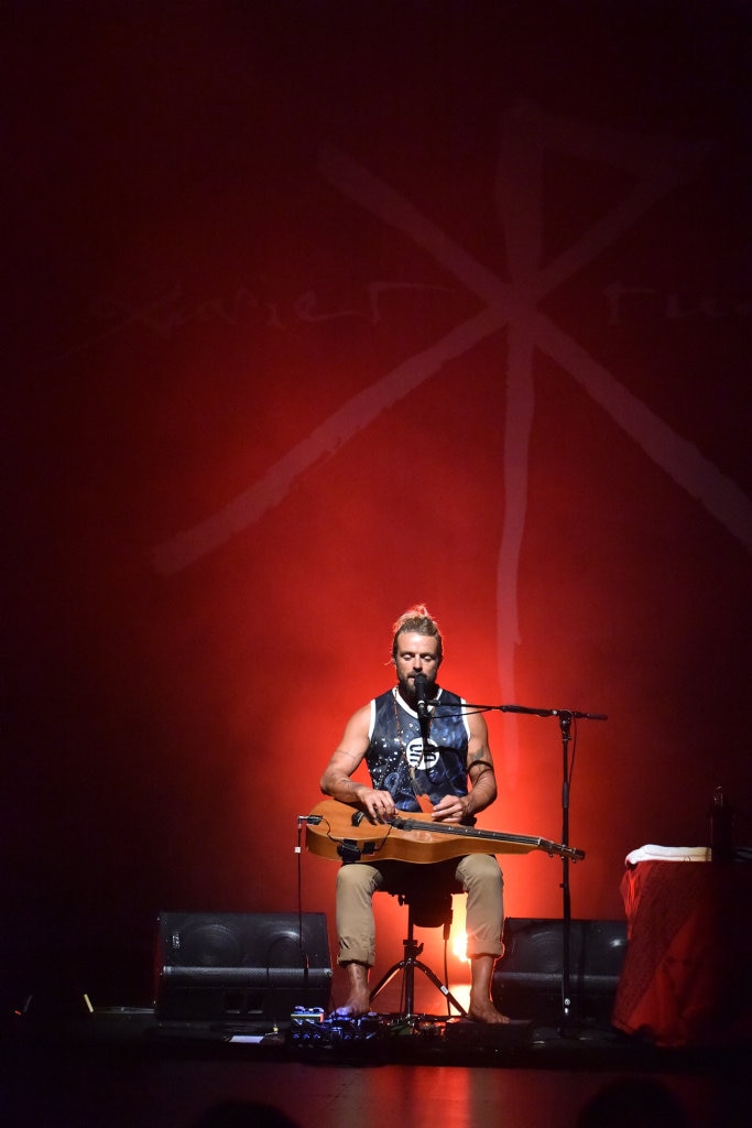 Xavier Rudd concert at the Brolga Theatre. Picture: Alistair Brightman