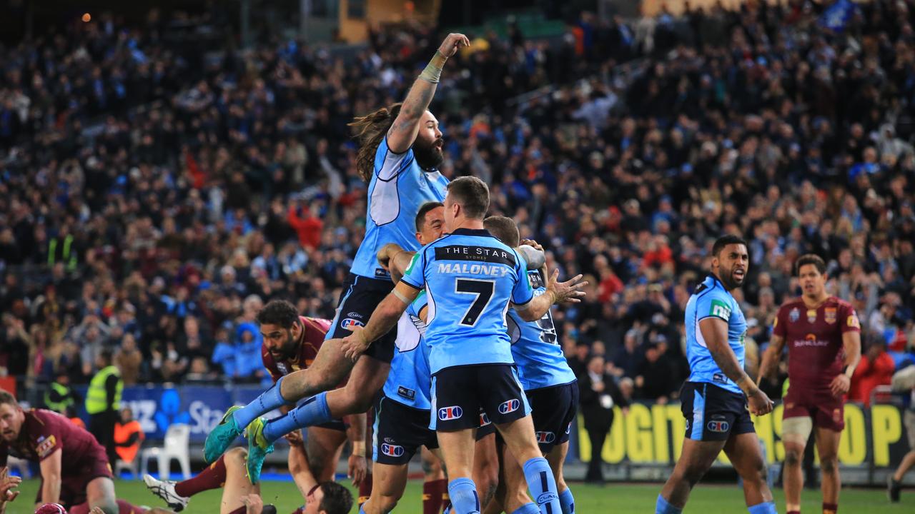 Aaron Woods says the MAroons need to add some venom to their bench. Picture: : Mark Evans.