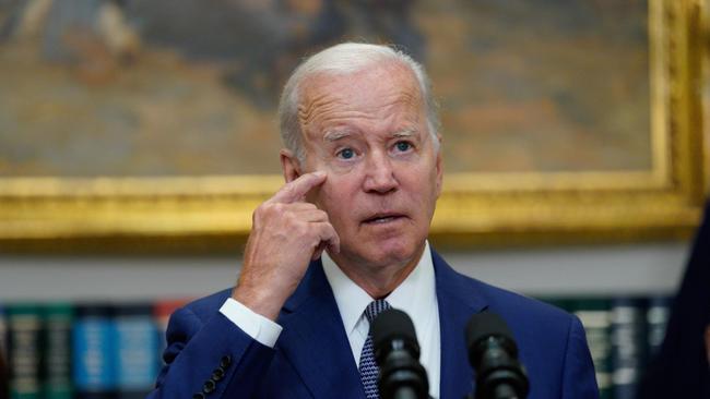 President Biden will be 81 by the time of the next election. Picture: Splash News