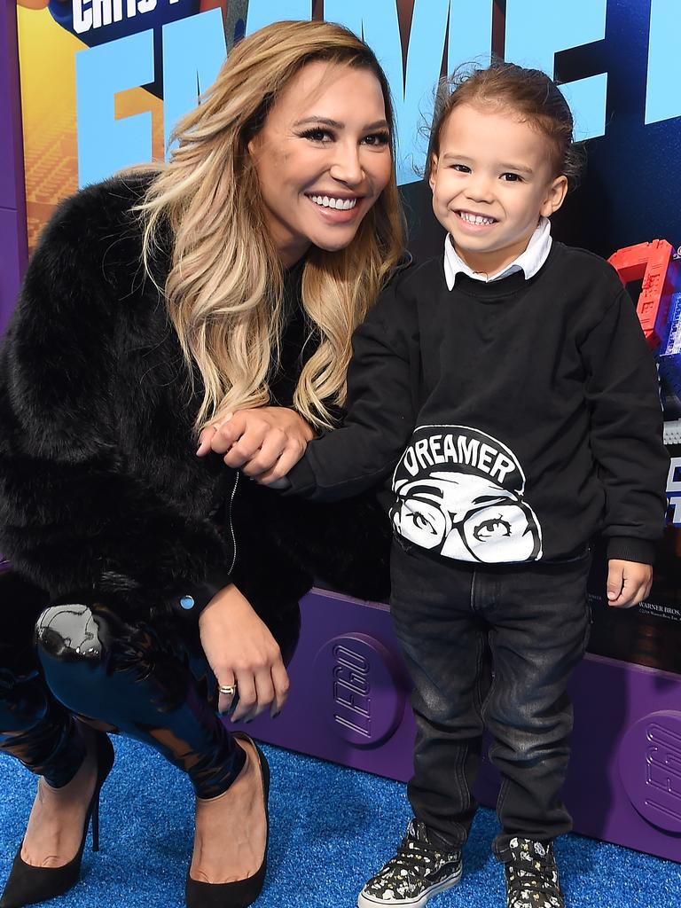 Rivera with her son Josey.