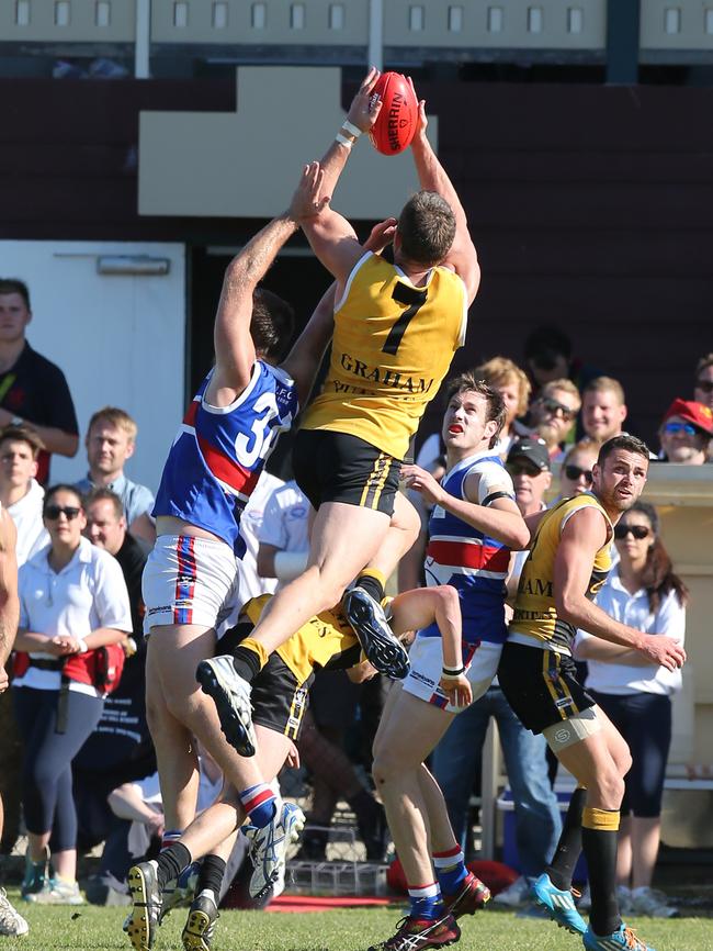 Ash Eames was best-on-ground in the 2014 grand final.