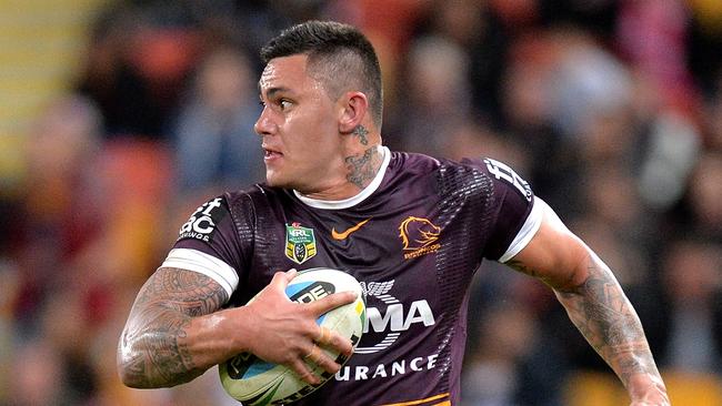 Daniel Vidot of the Broncos in action in 2015.