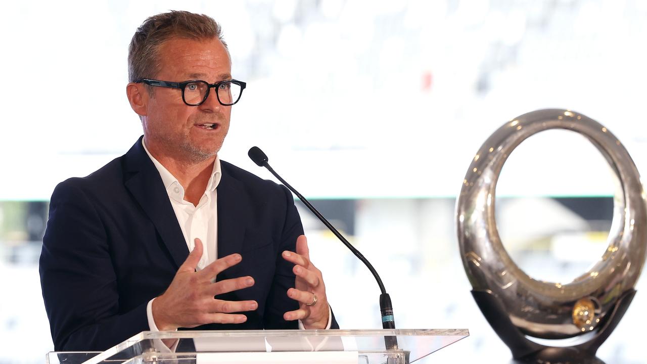 A-League boss Danny Townsend has ‘no regrets’ about selling the grand final. Picture: Mark Kolbe / Getty Images for APL