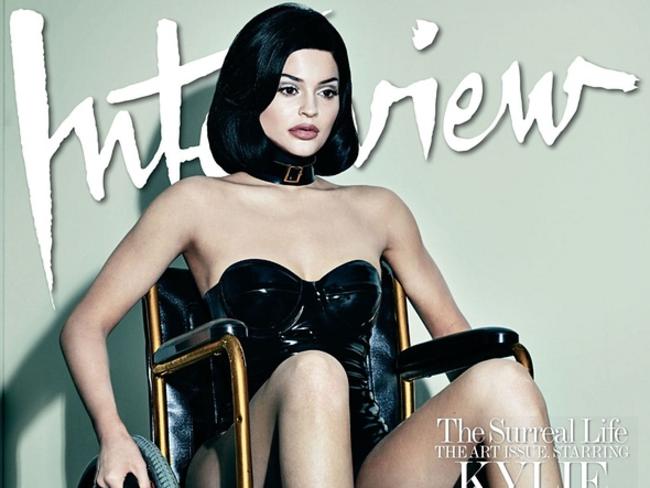 Kylie Jenner’s Interview Magazine cover caused a stir. Picture: Interview