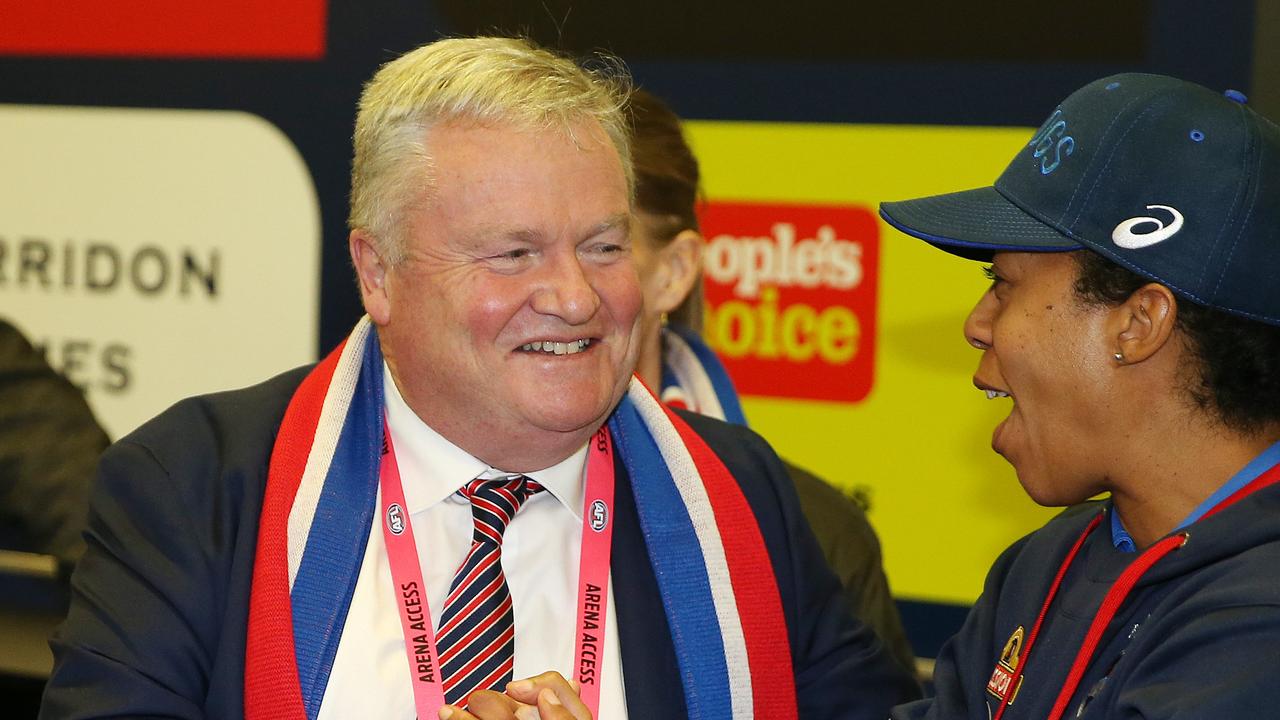Peter Gordon’s Western Bulldogs are officially out of the AFL gaming industry. Picture: Michael Klein