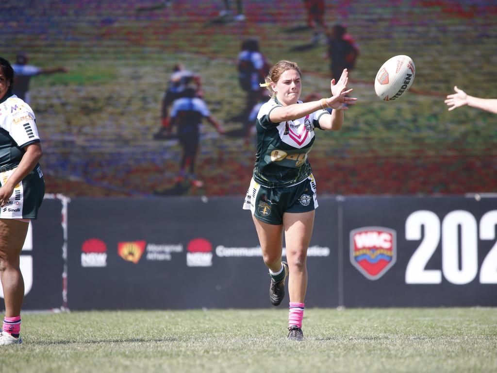 Koori Knockout - Day 4 Womens GF Redfern All Blacks v Bourke Warriors Monday, 7 October 2024 Hereford St, Bathurst NSW 2795, Australia, Picture Warren Gannon Photography