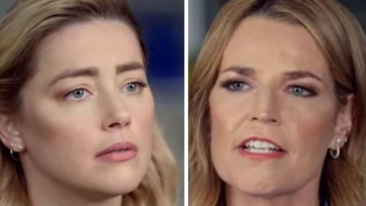 Amber Heard and Savannah Guthrie face off.