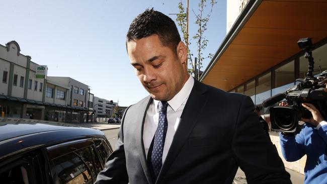 Hayne’s bail has been varied so he no longer needs to report to police weekly. Picture: Darren Pateman/AAP