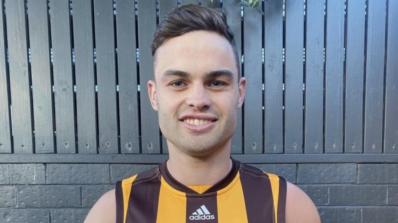 Ex-Power wingman Karl Amon is Hawthorn’s big-name recruit this year. Picture: Supplied