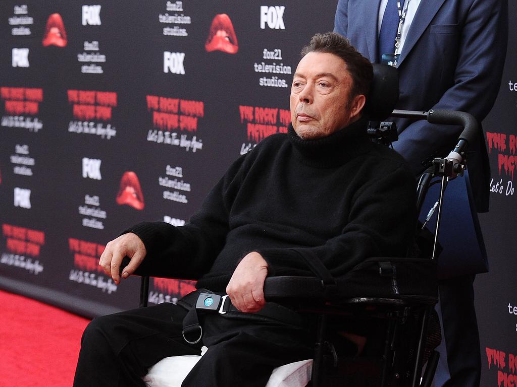 Curry attending the premiere of The Rocky Horror Picture Show: Let's Do The Time Warp Again in 2016. Picture: Getty