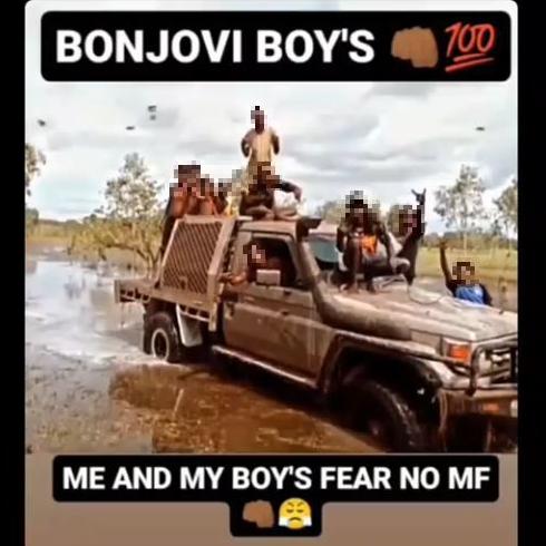 Young Territorians from Wadeye have been bragging about their alleged offending by sharing videos and photos on TikTok.