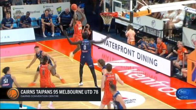 Cairns Taipans take down Melbourne United once again