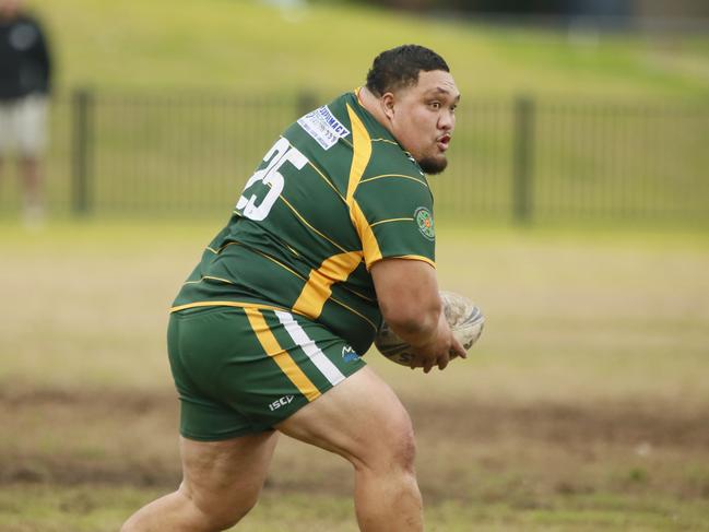 Daniel Arona was a driving force for the Wolves. Picture Warren Gannon Photography