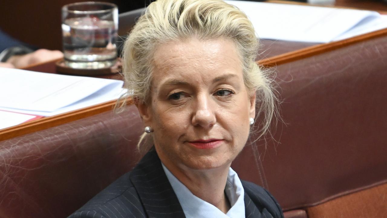 Senator Bridget McKenzie during Question Time at Parliament House in Canberra. Picture: NewsWire / Martin Ollman