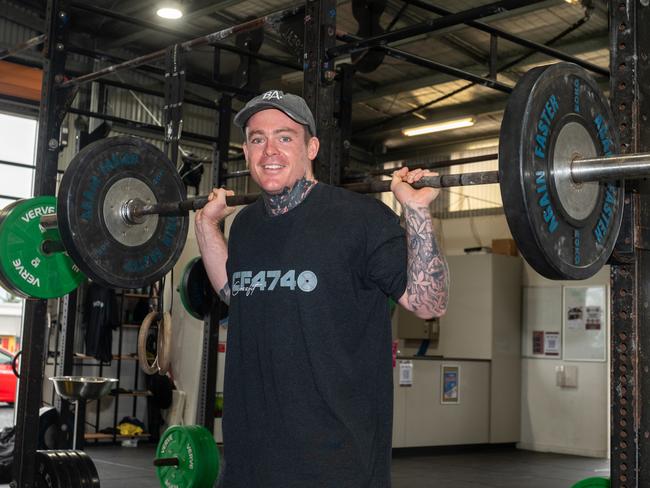 After Jackson McGregor’s first session at crossfit he quit his gym membership and hasn’t looked back. Picture: Michaela Harlow