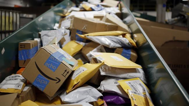 Parcels has been the fastest growing part of US Postal Service revenue. Photographer: Bloomberg