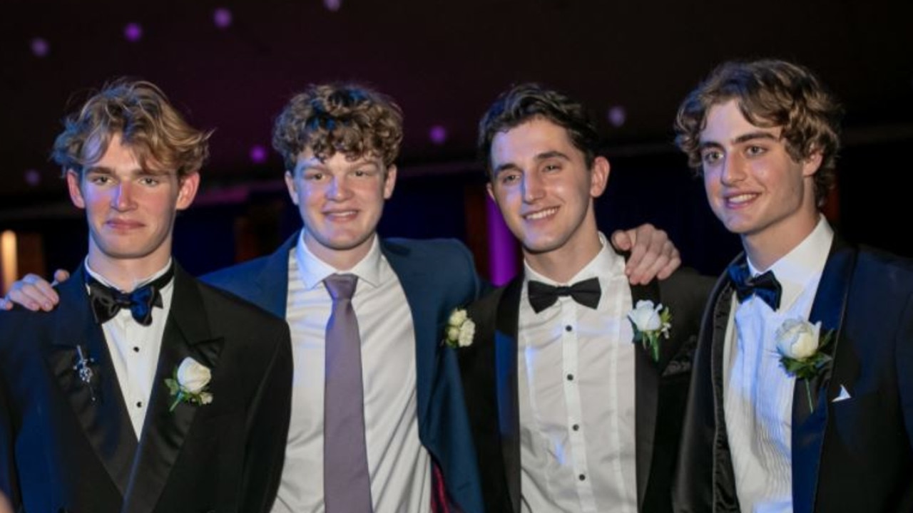 Brisbane Boys' College 2020 senior formal. Picture: Studio Kirby