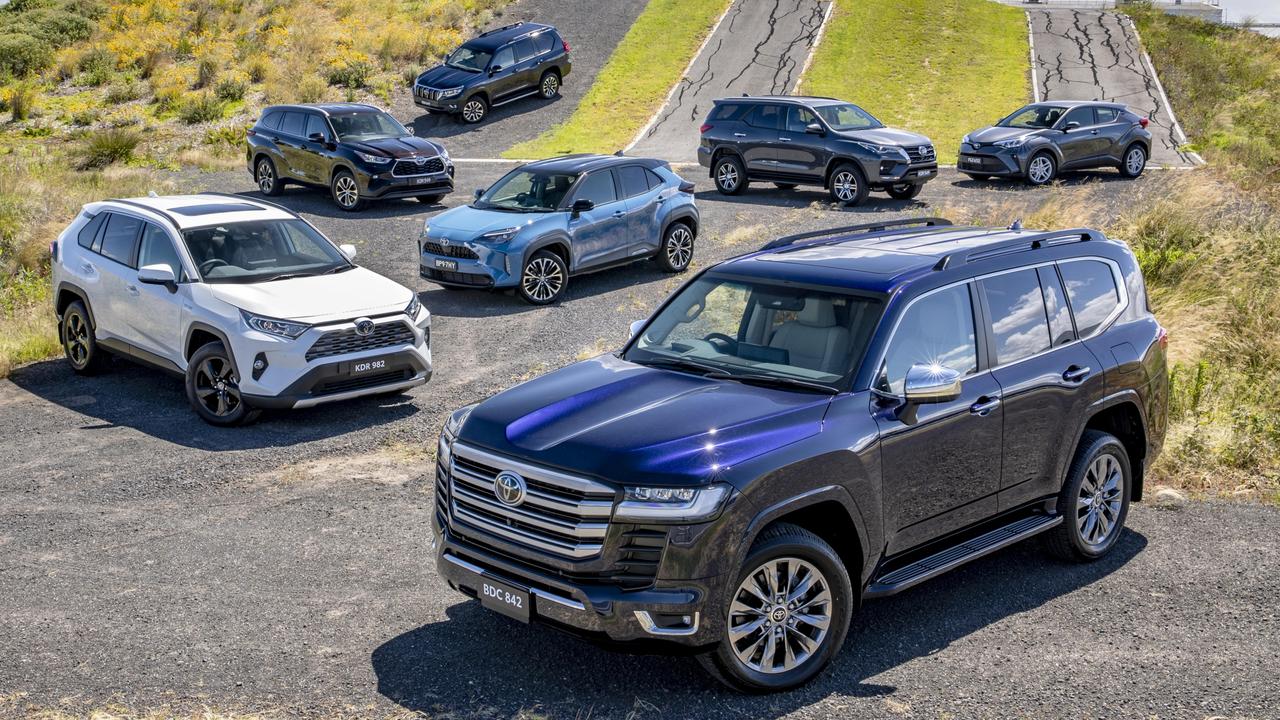 Toyota already has a comprehensive range of high-riding SUVs.