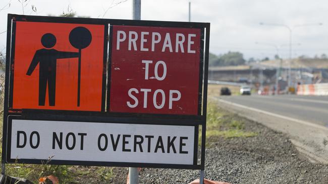 Johnathon Mark Sears, 44, pleaded guilty in Gladstone Magistrates Court to charges stemming from a crash at a roadworks site. Generic image.