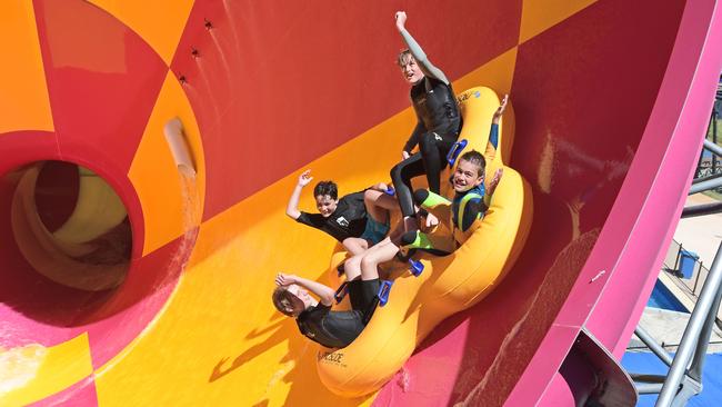 The Tornado at Adventure Park opening weekend. Picture: Stephen Harman