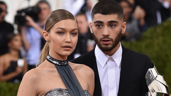 FILE - SEPTEMBER 23: Model Gigi Hadid and musician Zayn Malik have welcomed their first child, a baby girl. Malik shared the news on Twitter. NEW YORK, NY - MAY 02:  Gigi Hadid and Zayn Malik attend the 'Manus x Machina: Fashion In An Age Of Technology' Costume Institute Gala at Metropolitan Museum of Art on May 2, 2016 in New York City.  (Photo by Dimitrios Kambouris/Getty Images)