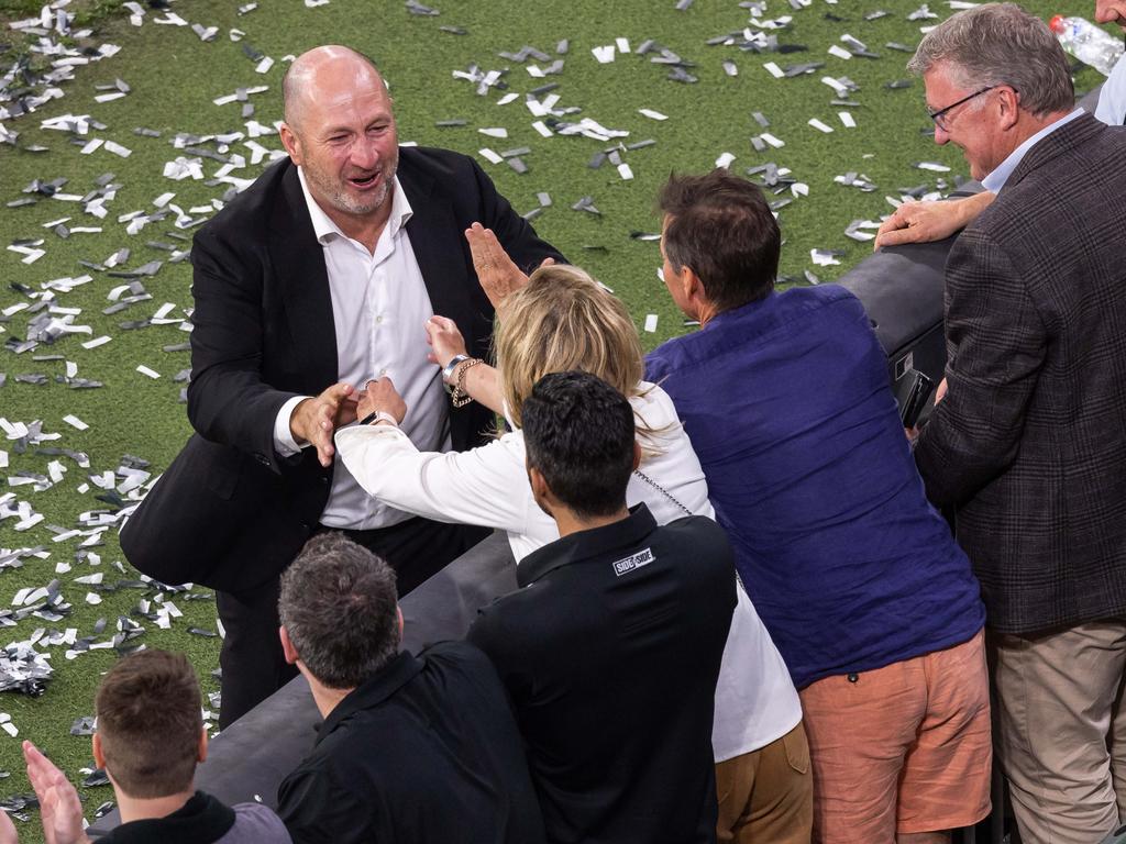 Craig Kelly at the 2023 AFL Grand Final between Collingwood and the Brisbane Lions at the MCG. Picture: Jason Edwards