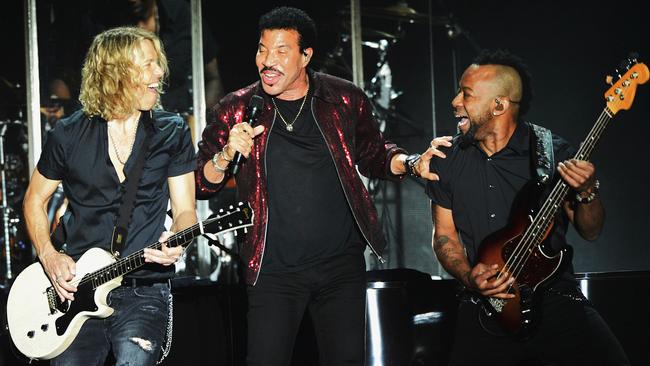 Lionel Richie Adelaide concert, Botanic Park. Picture: BERNARD HUMPHREYS