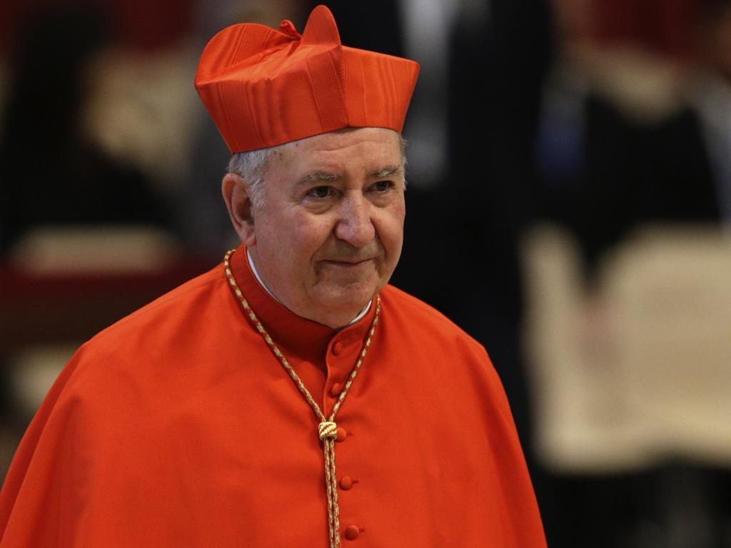 Chile's Cardinal Francisco Javier Errazuriz Ossa was also not reappointed. Picture: AP