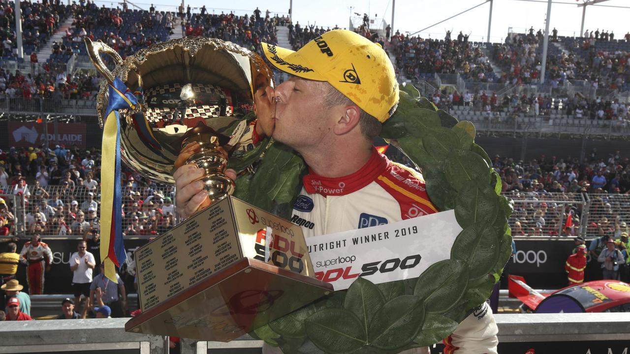 Scott McLaughlin claimed a maximum 300 points in Adelaide in his new Mustang.