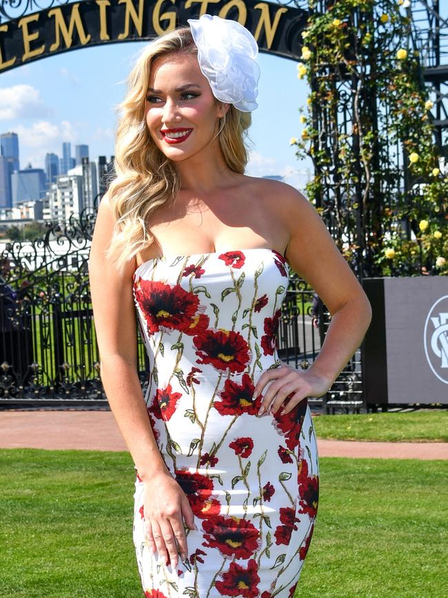 Spiranac at Flemington. (Photo by Vince Caligiuri/Getty Images)