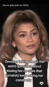 Zendaya hits out over 'weird' questioning during Challengers press tour