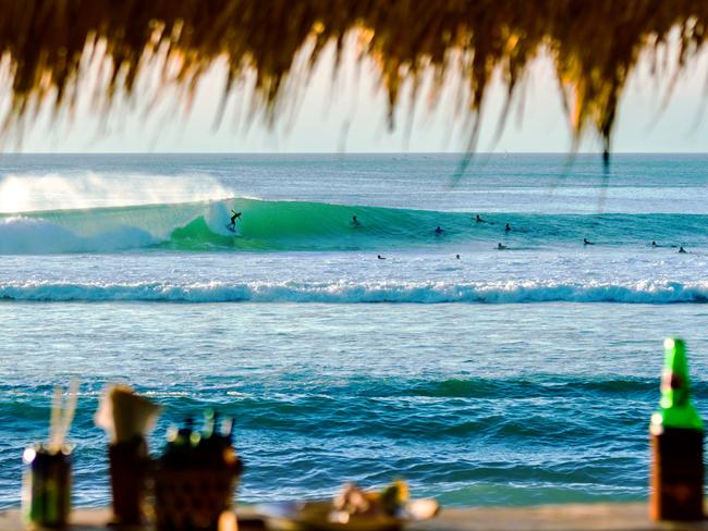 Beaches, beers and waves in Bali.