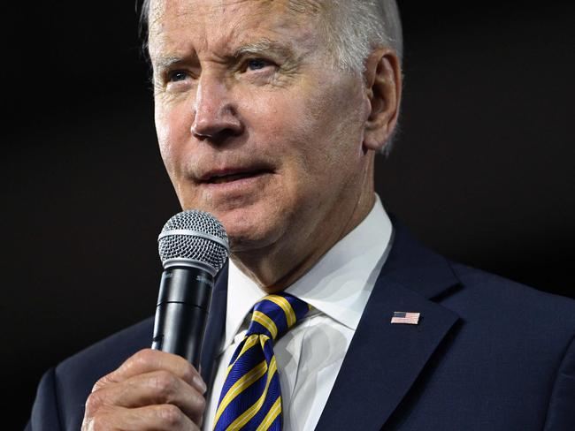 US President Joe Biden. Picture: Saul Loeb/AFP